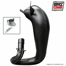 FITS YAMAHA DT 125 LC MK2 / MK3 FRESCO / BIG ONE FRONT EXPANSION EXHAUST PIPE