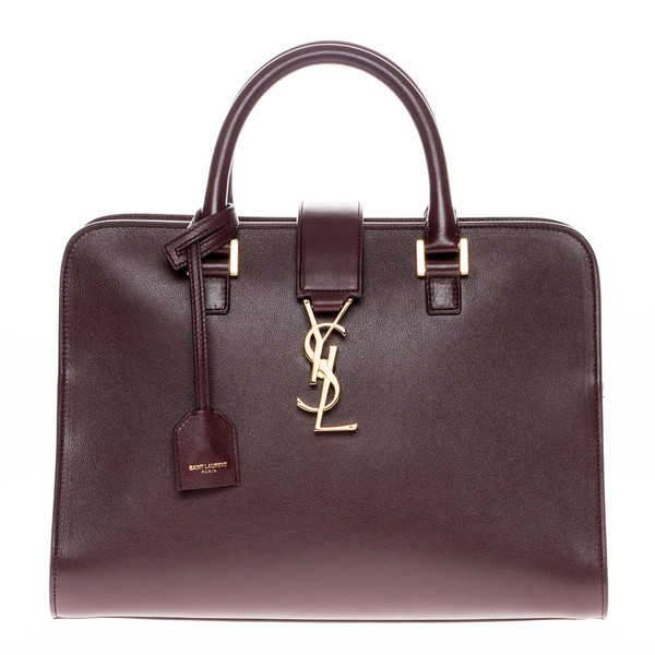 YSL YVES SAINT LAURENT Borsa piccola monogramma Cabas NUOVA