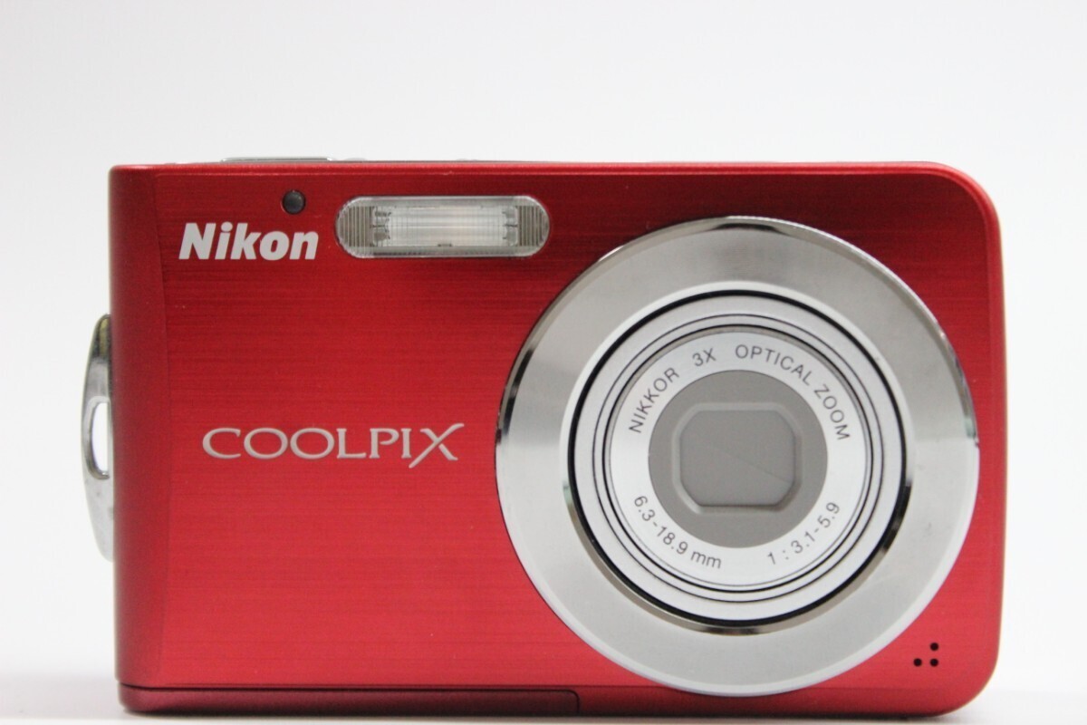 【値下げ】Nikon COOLPIX S210 レッド Nikon COOLPIX S210 Red Digital Camera 8.0MP 3x Optical Zoom From