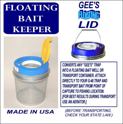 Gee's Floating Bait fish Keeper.  Great for Minnows & other small bait fish