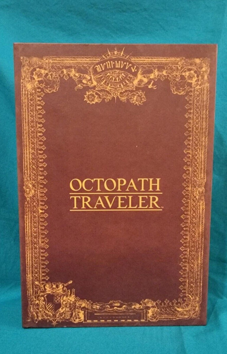INSURED! Octopath Traveler Wayfarers Edition Pop Up Book ONLY