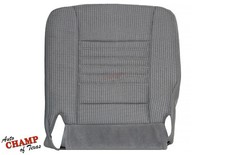 For 2008 Dodge Ram 2500 Work Truck Base St -driver Bottom Cloth Seat Cover Gray