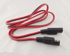 1pcs DC Power Automotive Battery SAE To SAE Connector Cable Wire 18AWG 1m 3FT