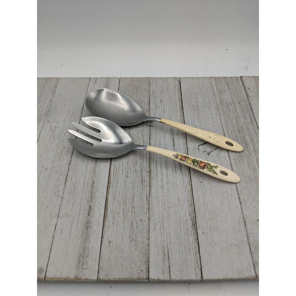 Casualware Serving Set Imperial USA 1971 TK Co Stainless w Coated