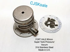 FORT VALE 80 mm Super Tank Vent Pressure/Vacum 316 SS (USED).
