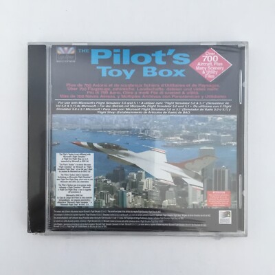 The Pilot's Toy Box für MS Flight Simulator 5.0 & 5.1 (PC CD-ROM) Add-on Disc