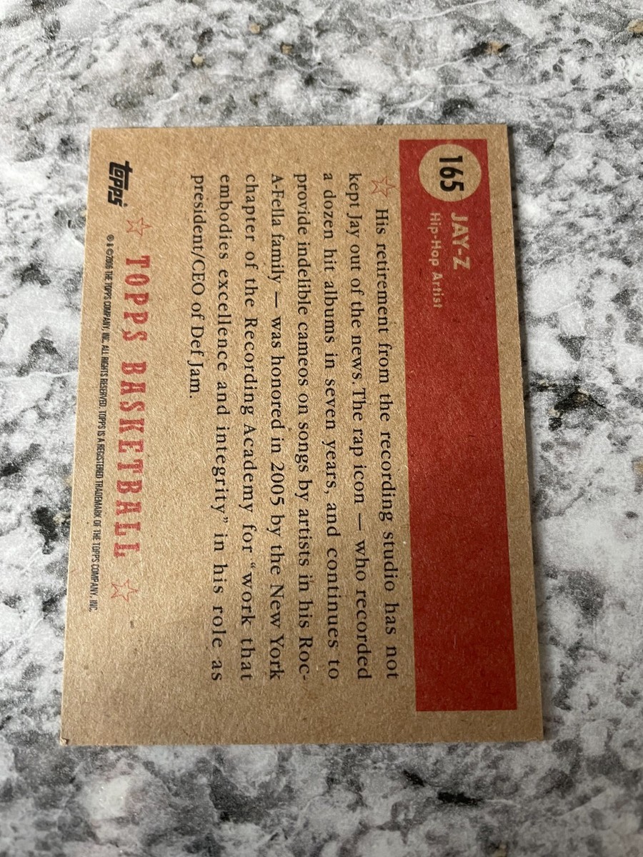 2006 Topps 1952 Style JAY-Z 