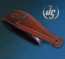 Genuine Leather Guitar/Bass Strap Padded Brown GL-020-02