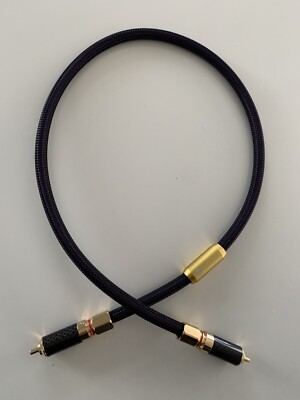 ATAUDIO Purple Rhyme Hifi Coaxial Cable/ Brand New / 0.75m