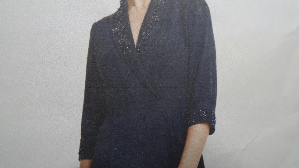 Eleganter Damenoverall in Nachtblau Gr. 42 - Bild 3 von 4