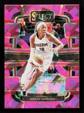 2023-24 Panini Select Pink Ice Prizm Rhyne Howard #65