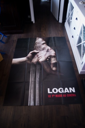 LOGAN ADVANCE James Mangold French Grande Vintage Movie Poster Original 2017