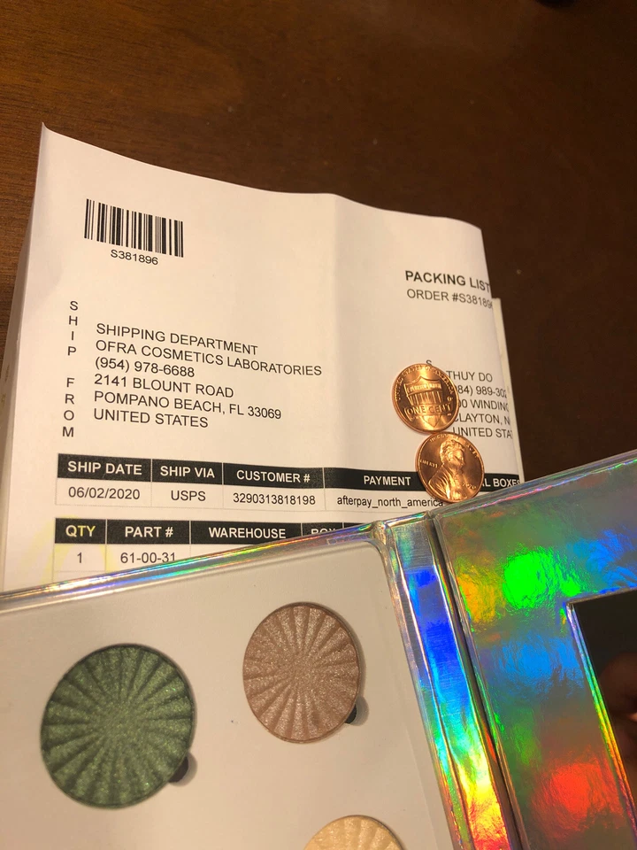 OFRA glitch 2000 palette new full size Authentic  - Image 4 of 4