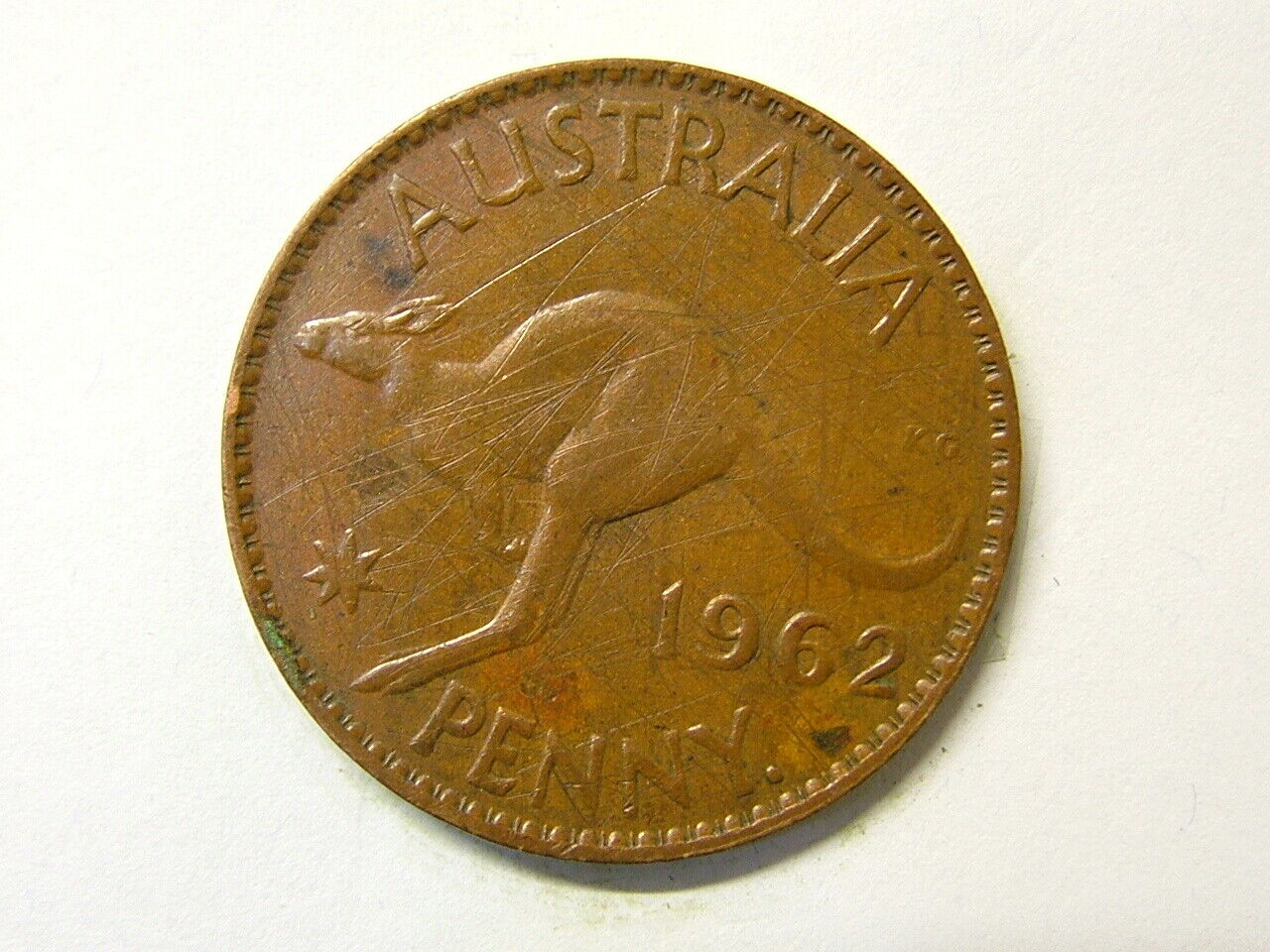 1962y Australian Penny, 4139
