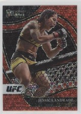 2021 Panini Select UFC Octagonside Red Disco Prizm /199 Jessica Andrade #265 g5j