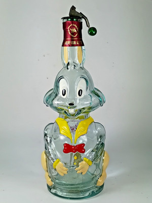 Rare Armenian Soul Bunny Empty Wine Bottle - Made In USA.