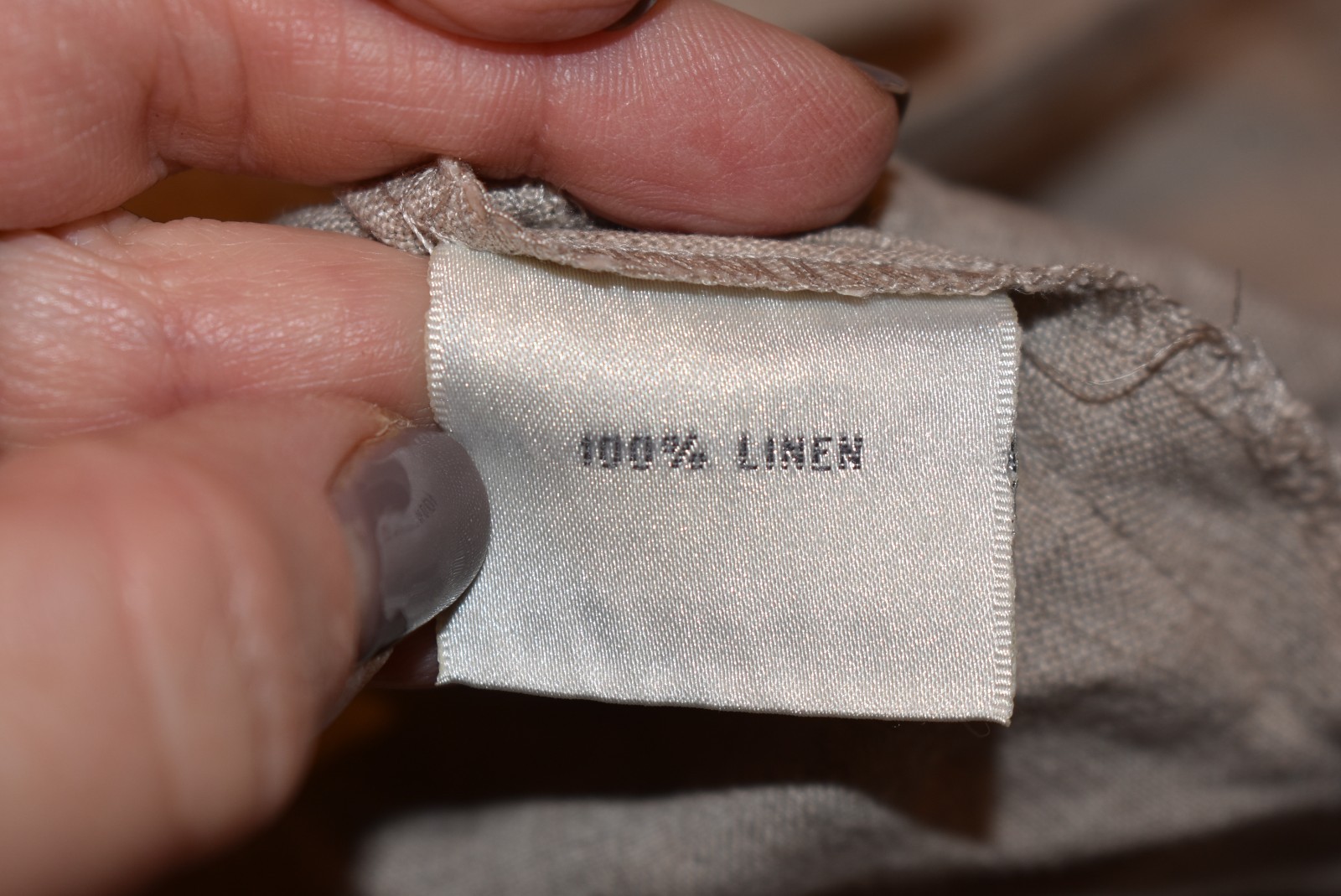 PATSY SEDDON Natural Colour Linen Sleeveless Dres… - image 17