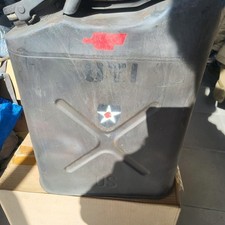 5gallon 20 liter metal jerry can Usmc Military 1985