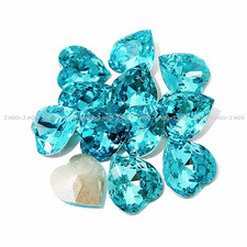 Swarovski 4831 Antique Heart Fancy Stone 11 10mm 2pcs 