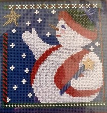 Mill Hill 2003 Buttoned and Beaded Kit: Frosty Wishes MHCB205 Snowman