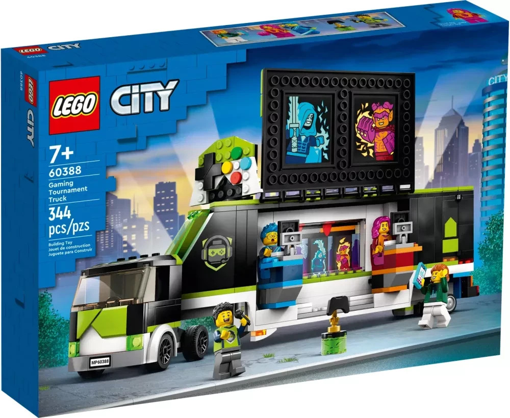 Camion de tournois de jeux vidéo LEGO CITY 60388 neuf jouet construction