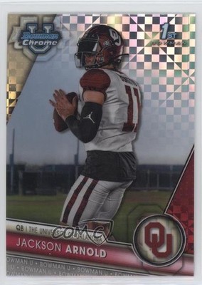 2023 Bowman U Chrome X-Fractor Jackson Arnold #102 vl3