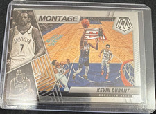 Panini 2021-22 Mosaic Montage Insert Kevin Durant #2 Brooklyn Nets NBA