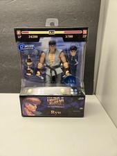 Jada Toys Ultra Street Fighter II Ryu Player 2 Gray Exclusive Action Figure New