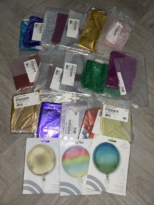 Riesiges Folienballon Konvolut Orbz Cubez Diamondz 54 insgesamt! 