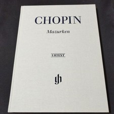 Sheet Music Piano Solo Chopin Mazurka Collection Original Edition Zimmermann Edi