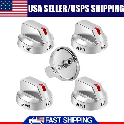 #ad #ad 5x Gas Stove Range Knobs Switch DG64 00473A for Samsung Cooktop Oven NX58H5600SS $19.13