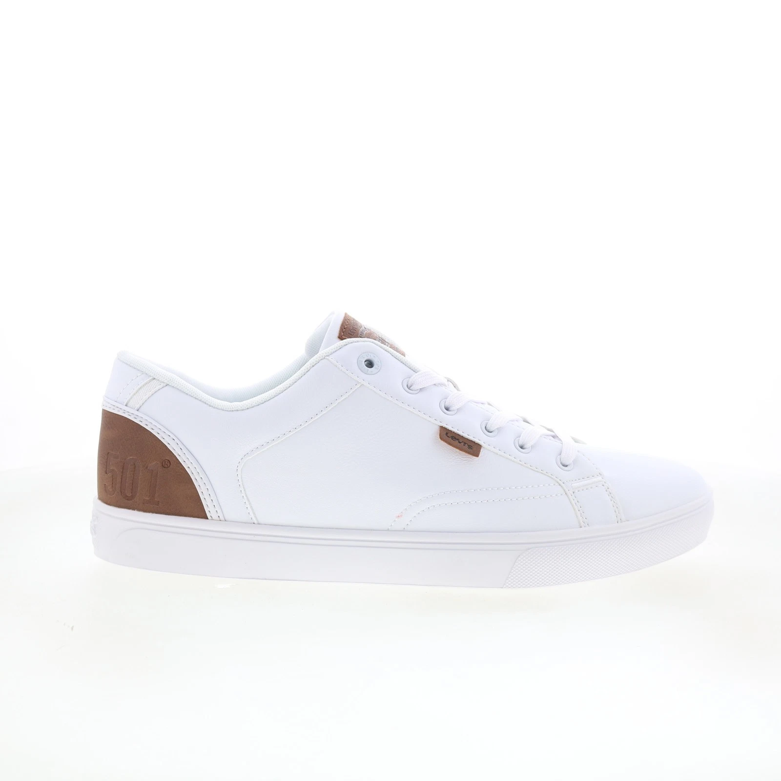Levis Jefrey 501 Tumbled Ul 519495-71X1 Mens White Lifestyle Sneakers Shoes