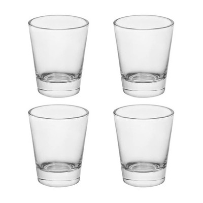 Pack Shot Glass Bulk Set Heavy Base, Whiskey Shot Glasses,