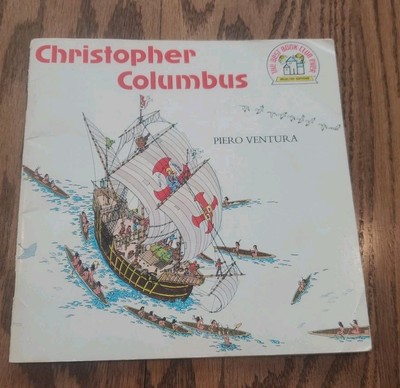 Christopher Columbus By Piero Ventura VTG 1978 Paperback Random House Publishers