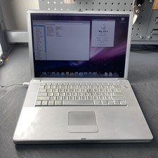 Vintage Apple PowerBook 15" A1046 PowerPC G4 1GHz 2GB RAM 60GB HDD No Battery