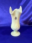 Fenton Historical Collection Sea Green 7.75" Swung Handkerchief Vase