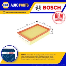 Air Filter fits SEAT IBIZA 6K1 1.6 1.8 2.0 1.9D 93 to 99 Bosch W1LO129620 New