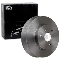 2X EUROBRAKE BREMSSCHEIBEN 280mm VOLL VORNE PASSEND FÜR SMART CABRIO CITY-COUPE