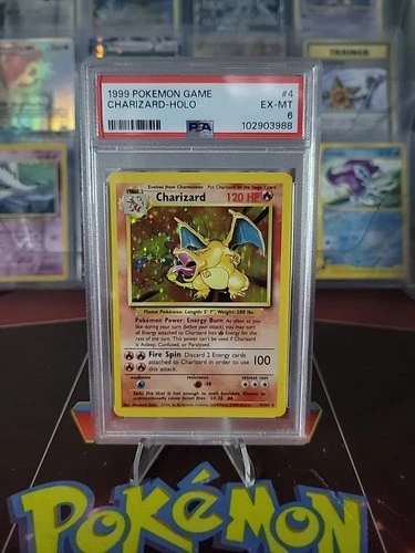Charizard Base Set Unlimited Holo PSA 6