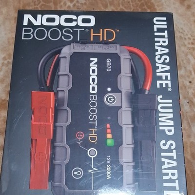 Noco Boost HD 12V 2000A Ultrasafe Jump Starter