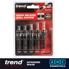 Trend QR/CS/SET Quick Release 5 Piece Countersink Set