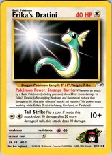 Erika's Dratini 042/132 Gym Heroes Pokemon NM Unlimited