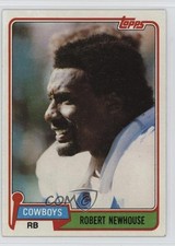 1981 Topps Robert Newhouse #71 k0y