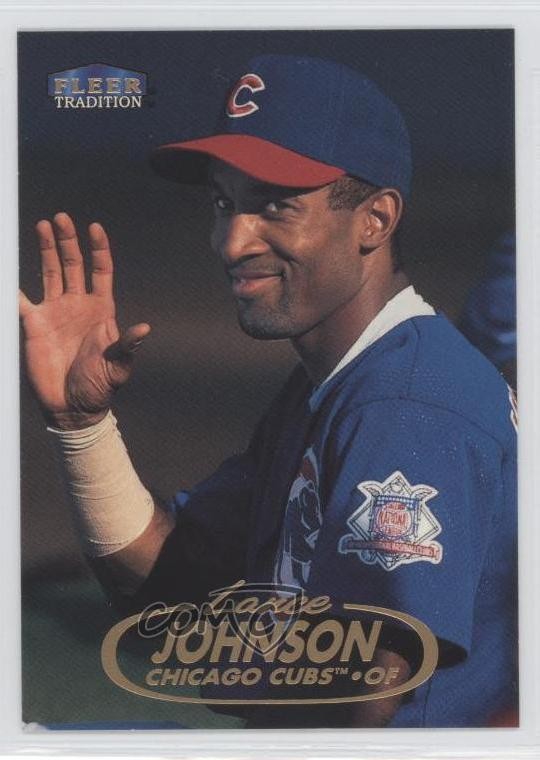 1998 Fleer Tradition Lance Johnson #239 2i9