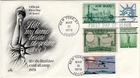 1st day cvr, Sc #1599, Liberty, combo 899,1710,C35, Spain Lindbergh reprint;1978