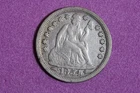Estate Find 1854 ARROWS Seated Liberty Dime #K59767