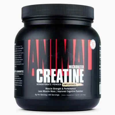 Universal Nutrition Animal Creatine Monohydrate 500g | Micronized Powder