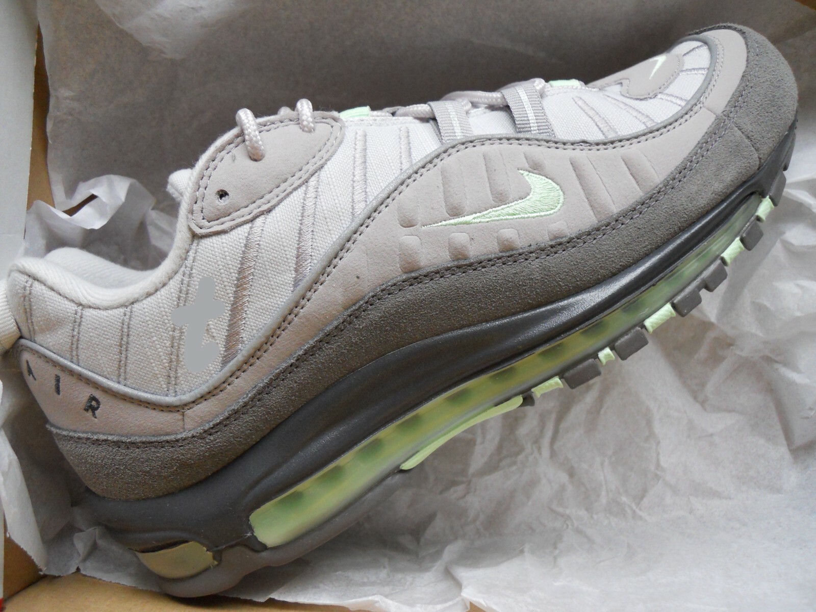Nike Air Max 98 Vast Grey Mint for sale 