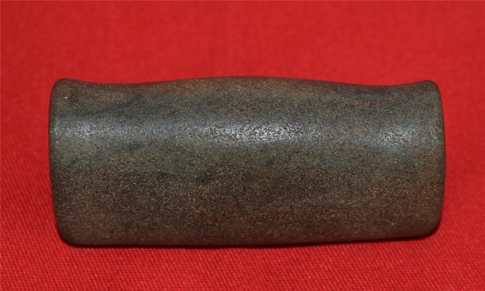 Quartzite Benton Type Tubular Bannerstone Tom COA Arrowheads Artifacts