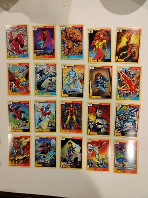1991 Impel Marvel Universe  Trading Card Singles - YOU PICK FROM LIST